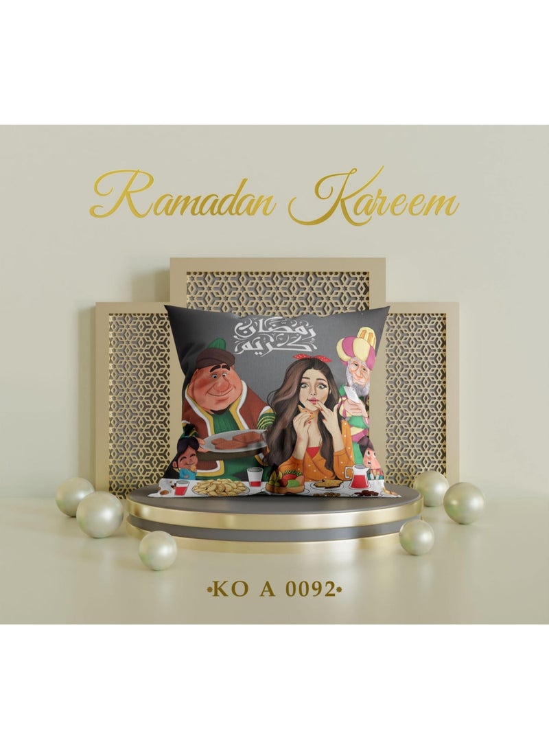 رمضان 2 كفر كوشنز 45*45 قطيفة - Image 4